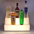 China Acrylic Lightbox Counter Top Display Shelf for Bottles, POS Display Merchandiser